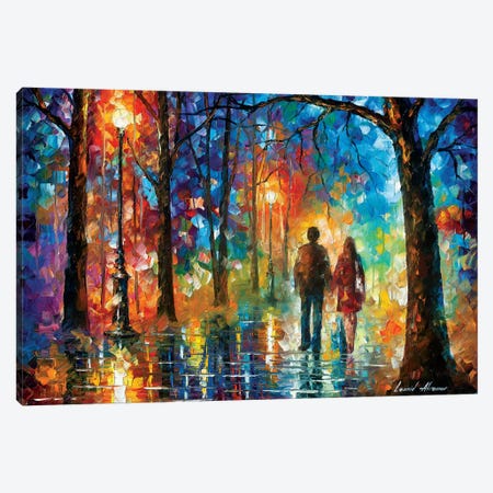 Love In The Air Canvas Print #LEA163} by Leonid Afremov Canvas Artwork