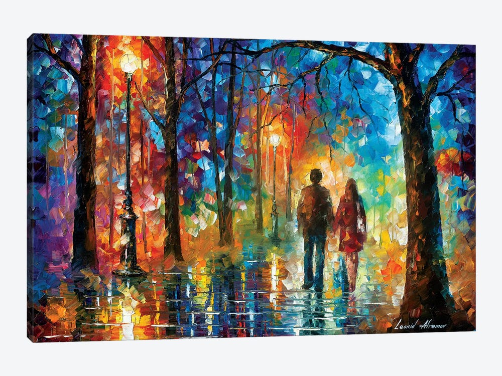 Love In The Air by Leonid Afremov 1-piece Canvas Artwork