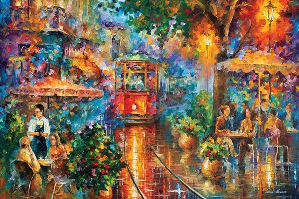 Leonid Afremov: Old Magic by Leonid Afremov