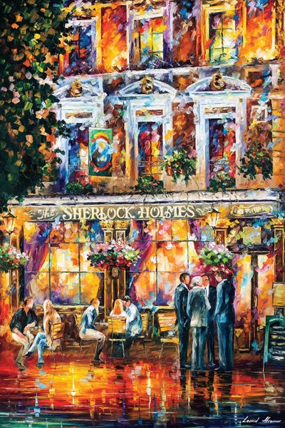 European Décor: Sherlock Holmes by Leonid Afremov