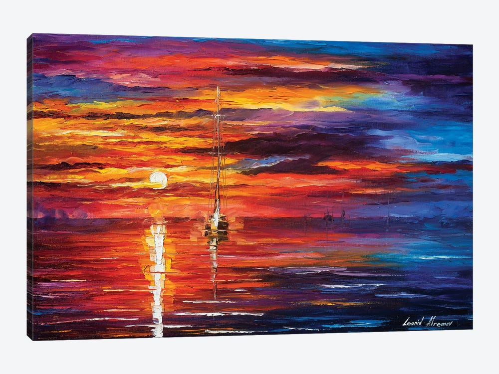 Sky Glows by Leonid Afremov 1-piece Canvas Wall Art