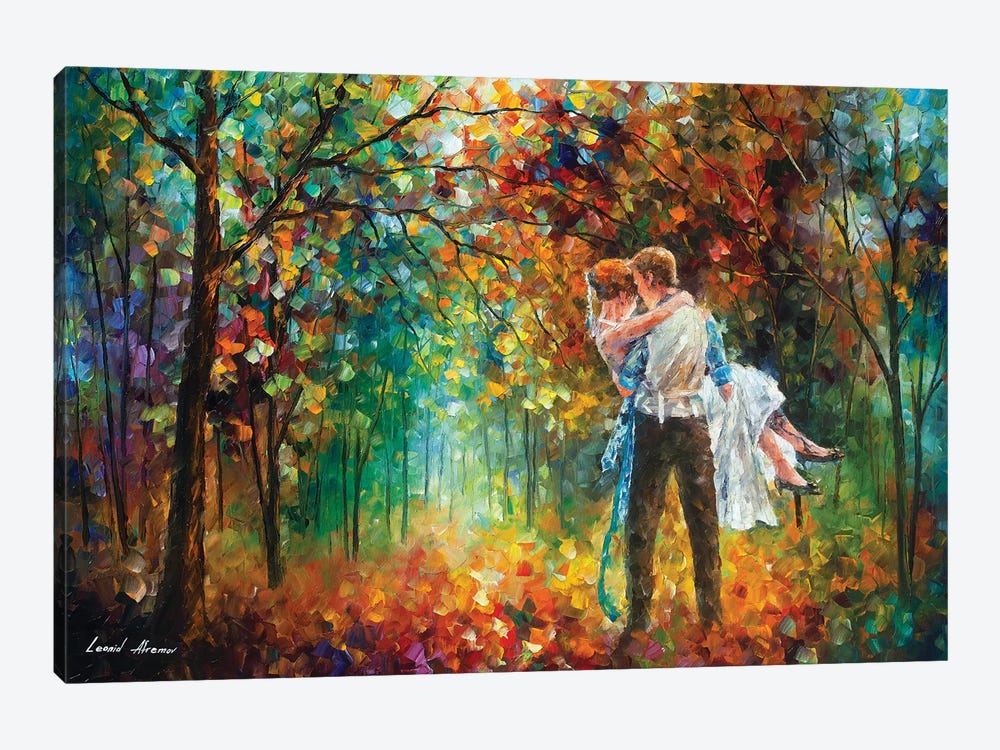 The Moment Of Love by Leonid Afremov 1-piece Canvas Art