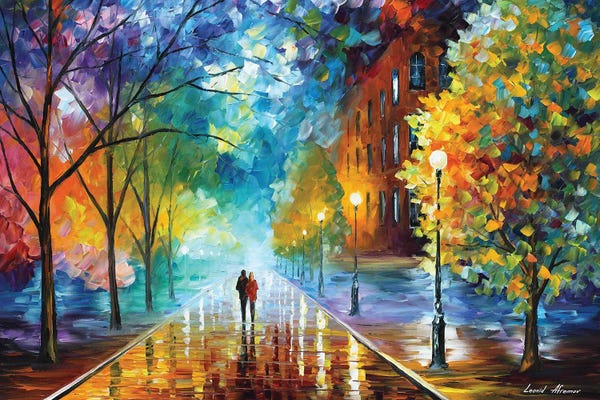 Streets: Freshness Of Cold by Leonid Afremov