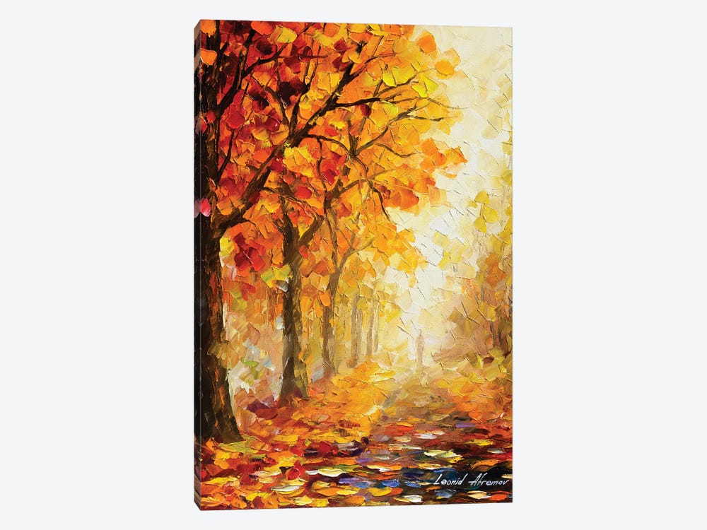 Symbols Of Autumn by Leonid Afremov 1-piece Canvas Wall Art