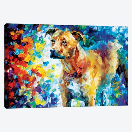 Dog III Canvas Print #LEA21} by Leonid Afremov Art Print