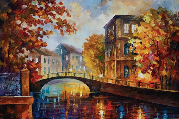 Leonid Afremov: The River Of Memories by Leonid Afremov