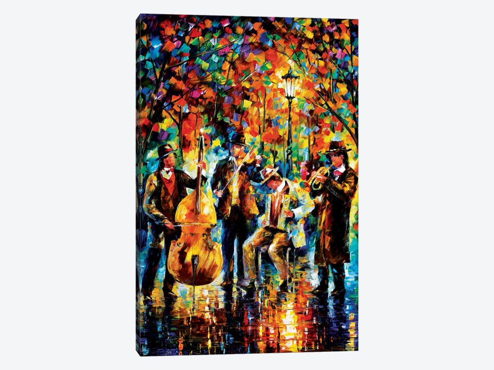 Glowing Music by Leonid Afremov 1-piece Canvas Print