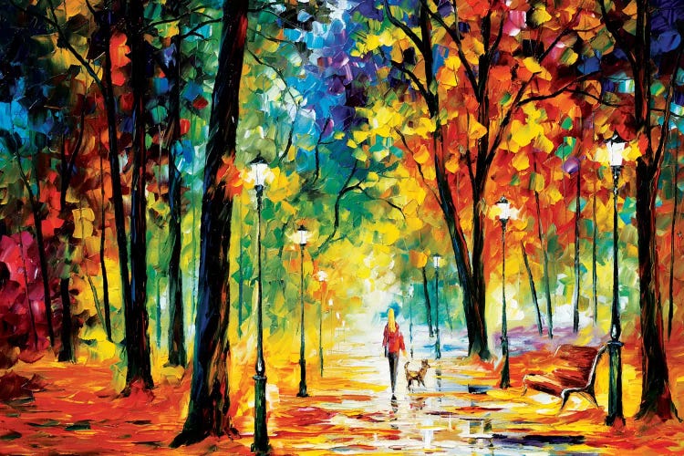 Improvisation Of Nature by Leonid Afremov wall art