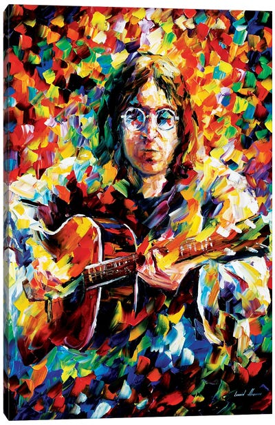 John Lennon Canvas Art Print - Music Art