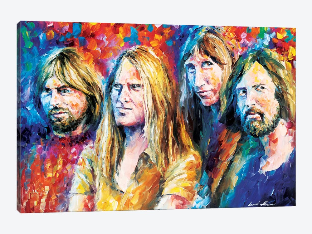 Pink Floyd by Leonid Afremov 1-piece Canvas Art Print