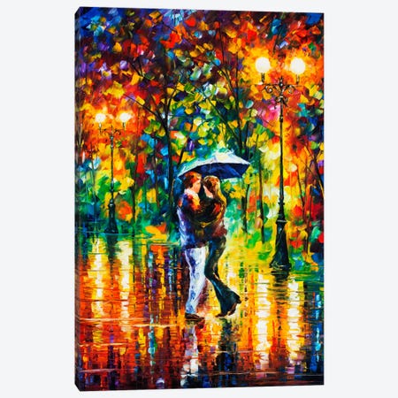 Rainy Dance II Canvas Print #LEA66} by Leonid Afremov Canvas Art