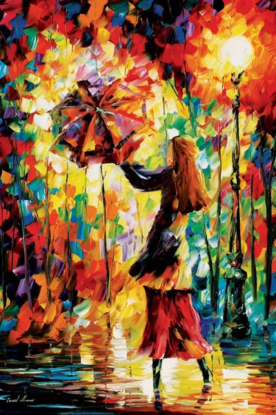 Rain: Rainy Mood by Leonid Afremov