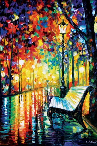 Leonid Afremov: She Left... by Leonid Afremov