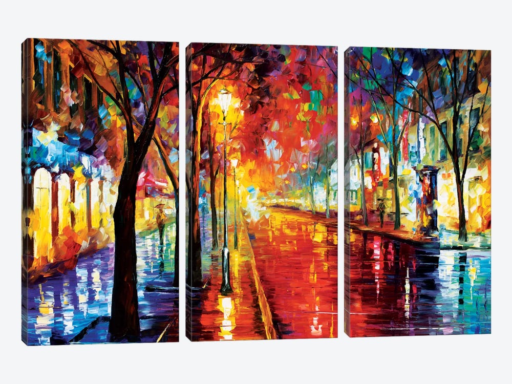 Street Of The Old Town 3-piece Art Print