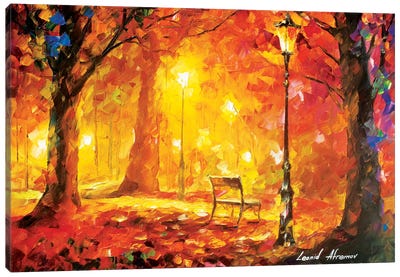 Twinkle Of Passion Canvas Art Print - Trail, Path & Road Art
