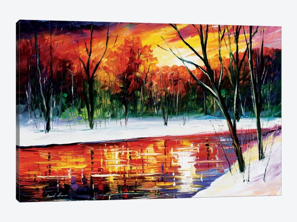 Winter Spirit by Leonid Afremov 1-piece Canvas Art Print