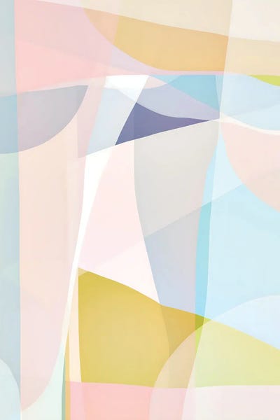 Colours And Shapes by Luise Ellerbrock Art art print