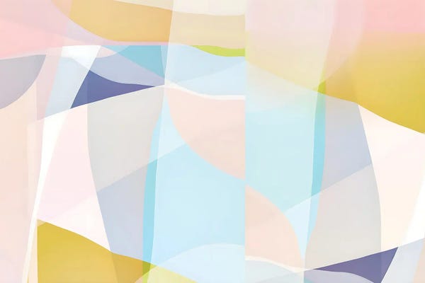 Luise Ellerbrock Art: Colours And Shapes II by Luise Ellerbrock Art