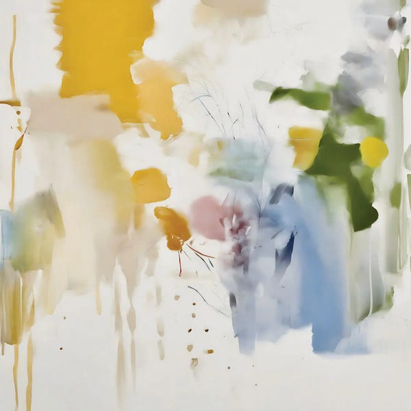 Luise Ellerbrock Art: Play Of Colours III by Luise Ellerbrock Art