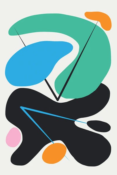 The Cut Outs Collection: Abstract Organic Shapes by Little Dean