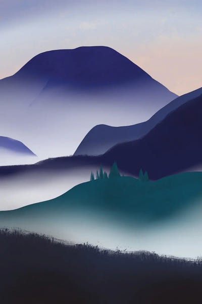 Mystery Nature by Little Dean art print