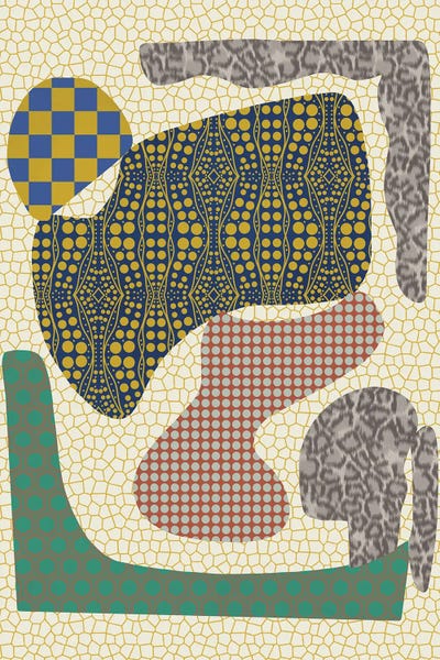 The Cut Outs Collection: Patterned Organic Shapes by Little Dean