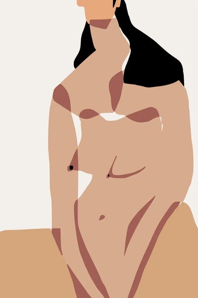 The Cut Outs Collection: Sauna Nude by Little Dean