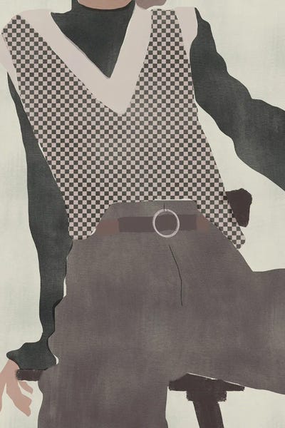 Slender Figure by Little Dean art print