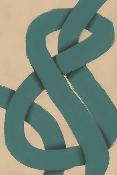 The Green Knot by Little Dean art print
