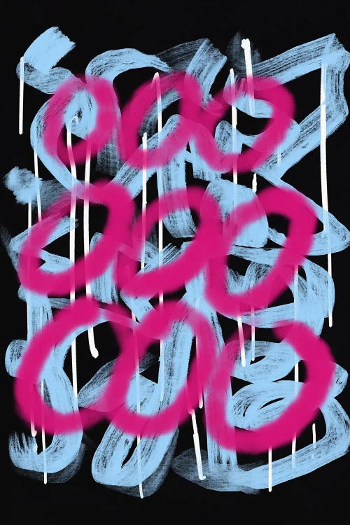 Loop Pink Abstract