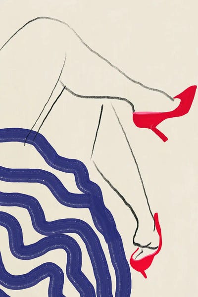 Stripes: The Dancer's Portrait by Little Dean