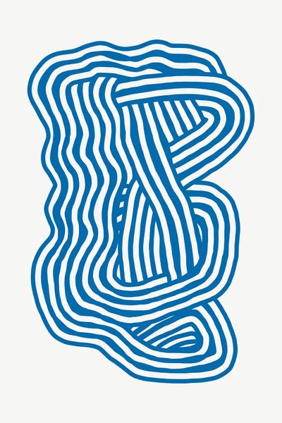 Stripes: Line Art Sculpt by Little Dean