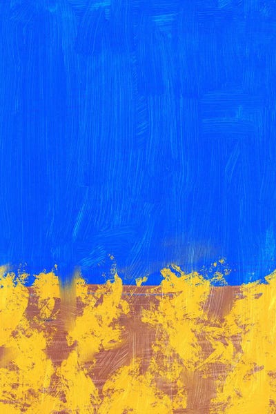 Little Dean: Flower Bed Abstract by Little Dean
