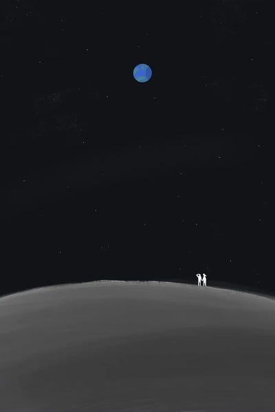 Romantic Bedroom (Love): Love You To The Moon by Little Dean