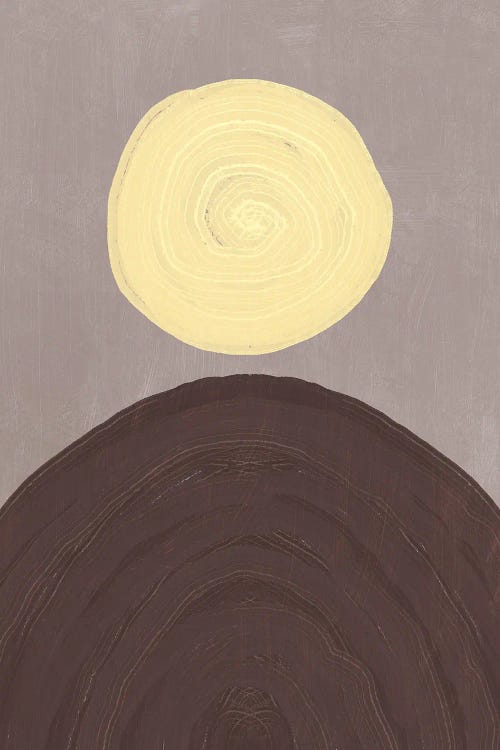 Geometric Yellow Sun