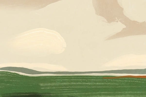 Large Landscape -Sky And Field