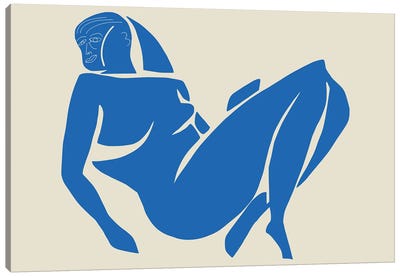 Cut Out Figurative Canvas Art Print - The Cut Outs Collection
