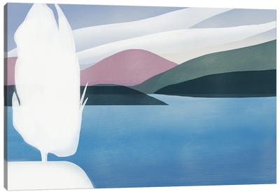 Edge Of The Lake Canvas Art Print - Little Dean
