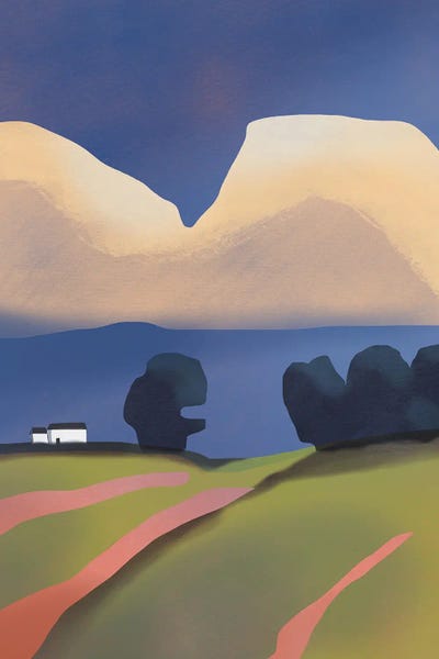 Distant Shower by Little Dean art print