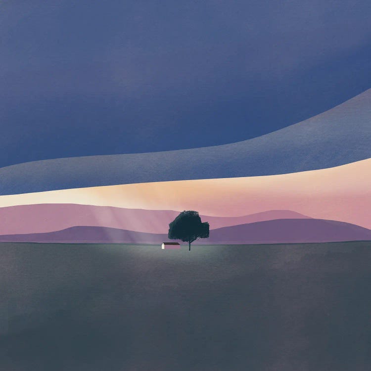 Light From Dark by Little Dean wall art