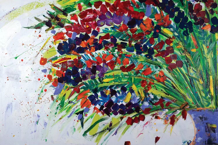 Floral Life Of Ghent by Shalimar Legaspi wall art