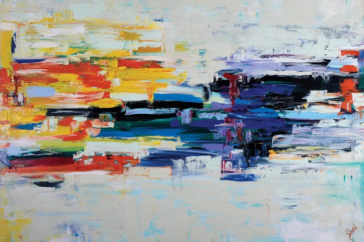 LA Rush Hour by Shalimar Legaspi wall art