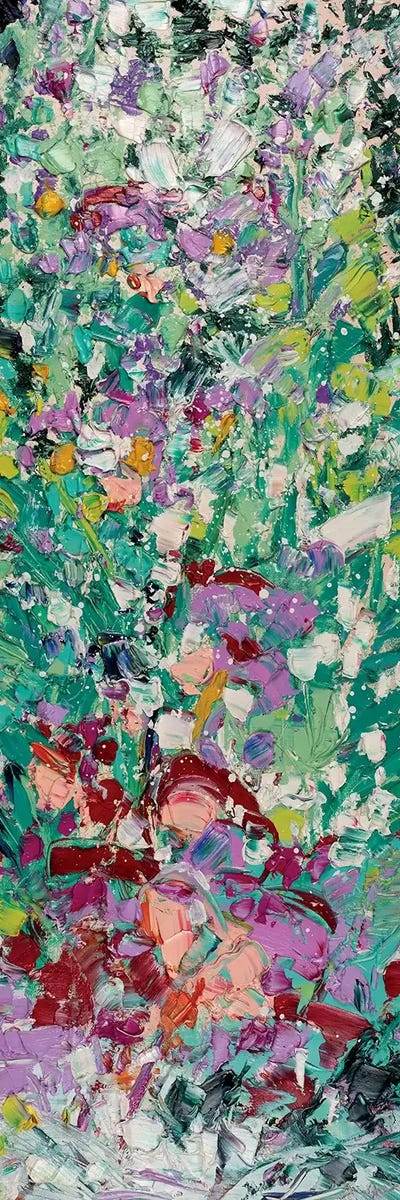 A Walk Into A Fairy Tale by Shalimar Legaspi multi panel art