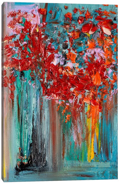 Raining Petals Canvas Art Print - Shalimar Legaspi