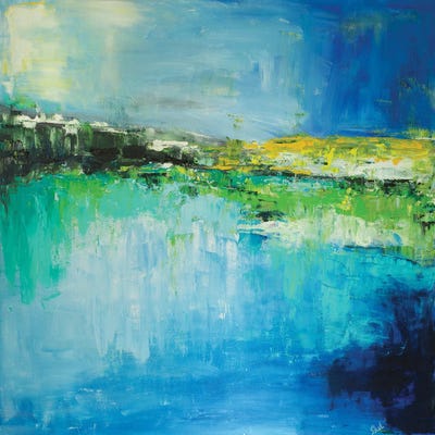 Lake Of Memories by Shalimar Legaspi framed wall art