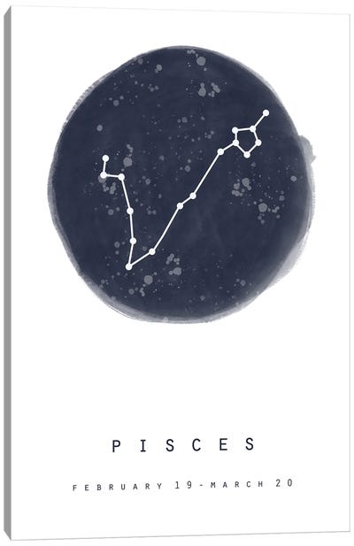 Pisces Canvas Art Print - Pisces