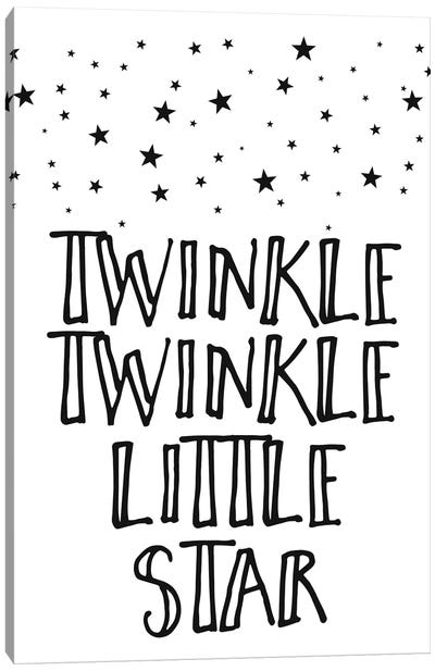 Twinkle Twinkle Little Star Canvas Art Print - Leah Straatsma
