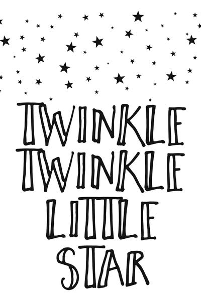 Song Lyrics: Twinkle Twinkle Little Star by Leah Straatsma