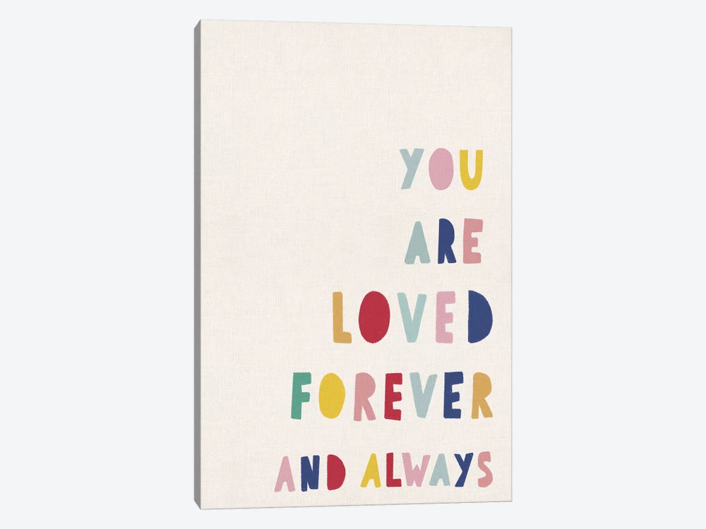 You Are Loved by Leah Straatsma 1-piece Canvas Art