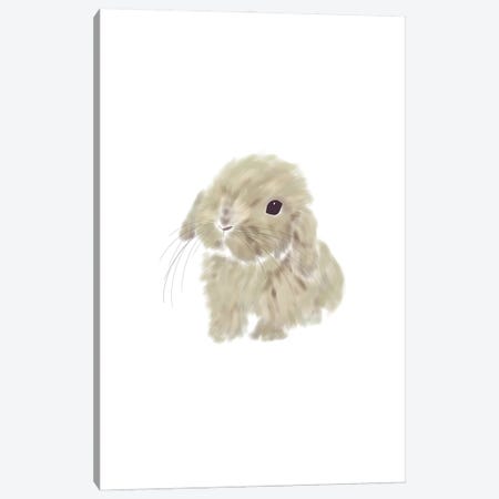 Baby Bunny Canvas Print #LEH19} by Leah Straatsma Canvas Print